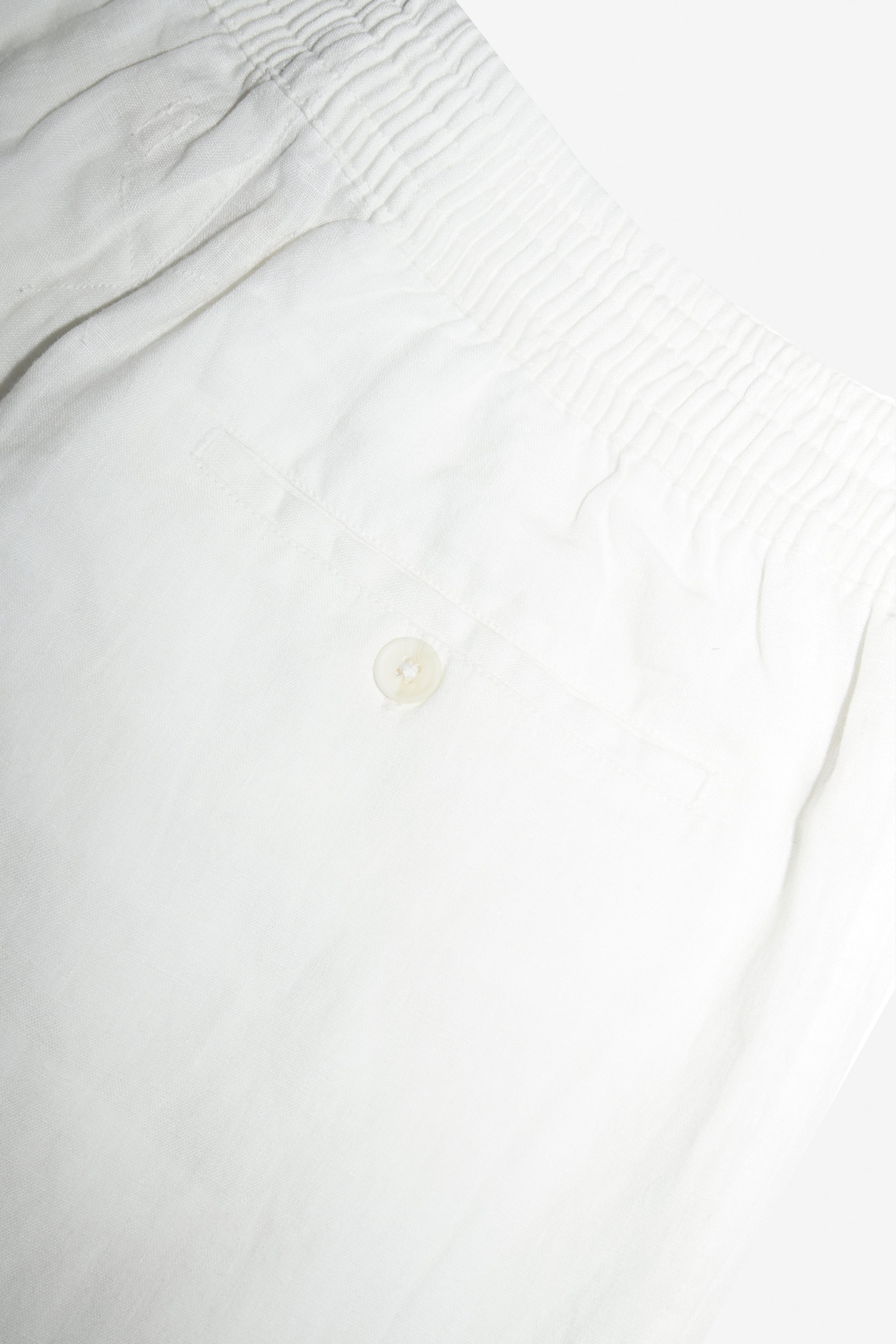 TerraLinen White Classic Pants