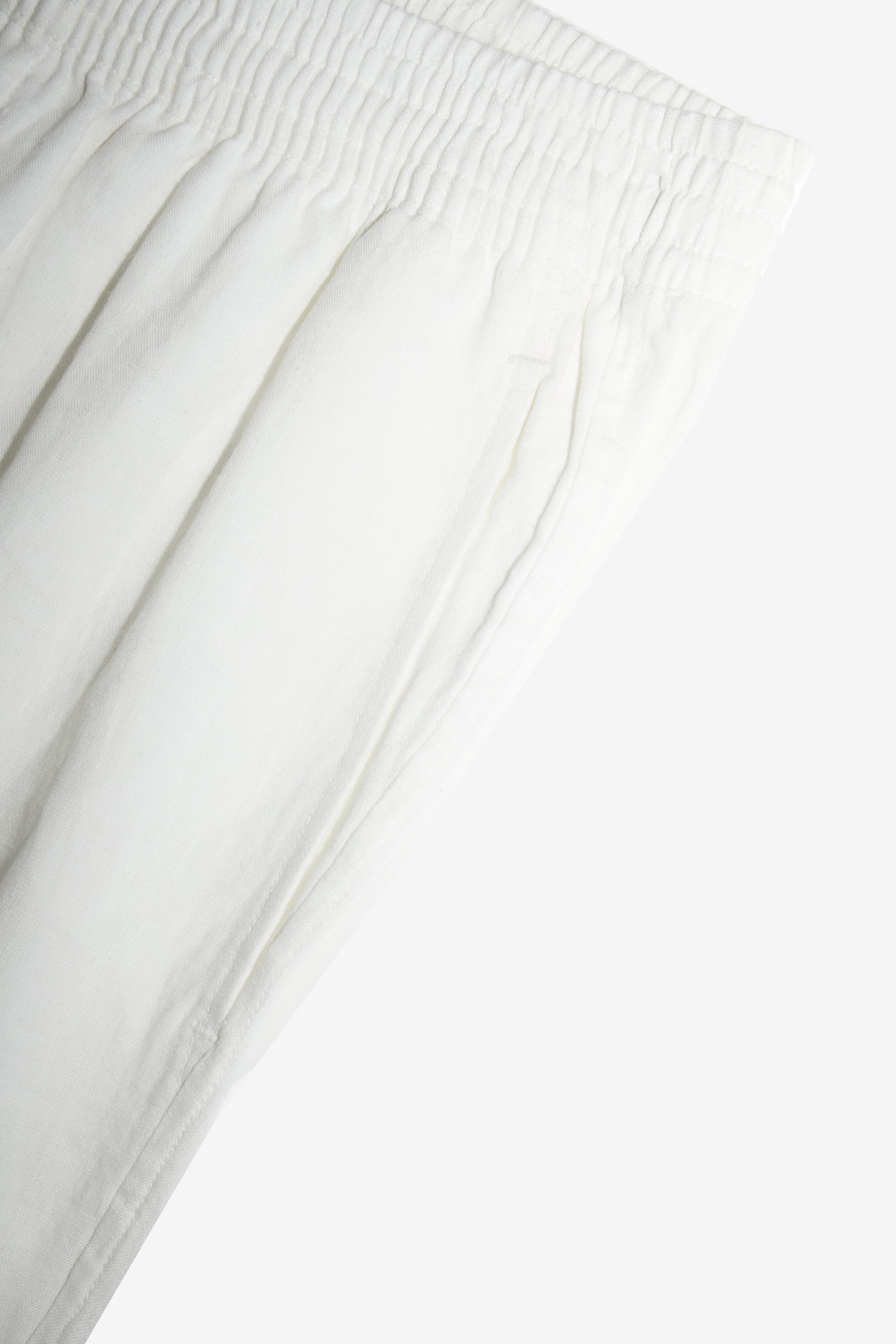 TerraLinen White Classic Pants