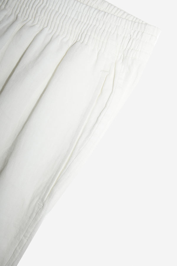 TerraLinen White Classic Pants