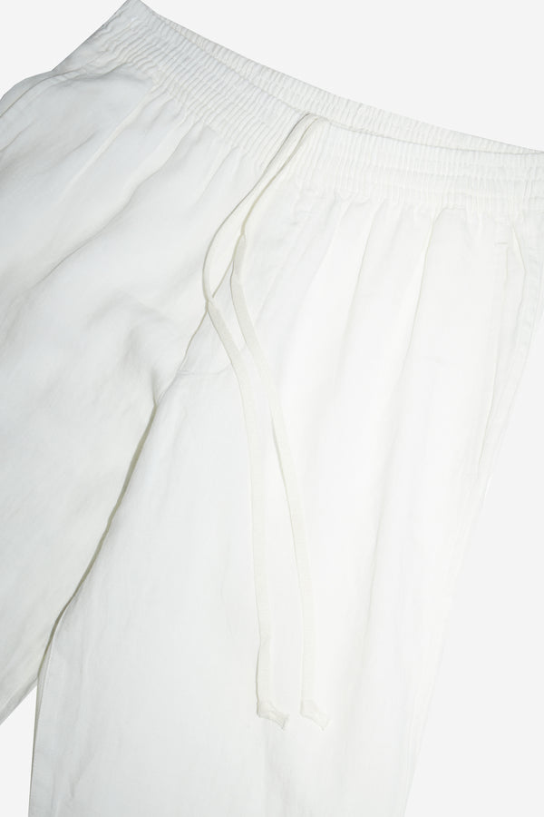 TerraLinen White Classic Pants