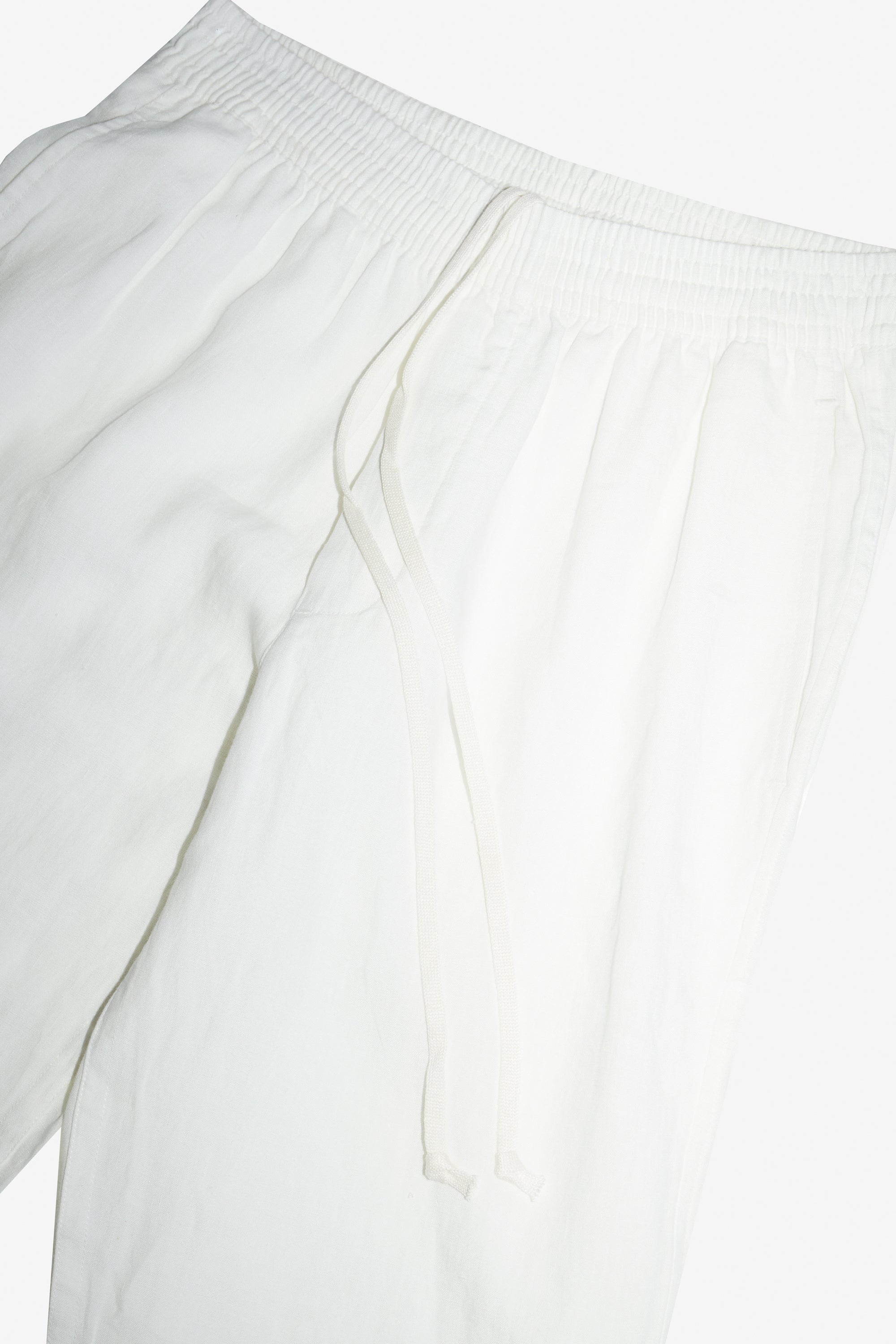 TerraLinen White Classic Pants