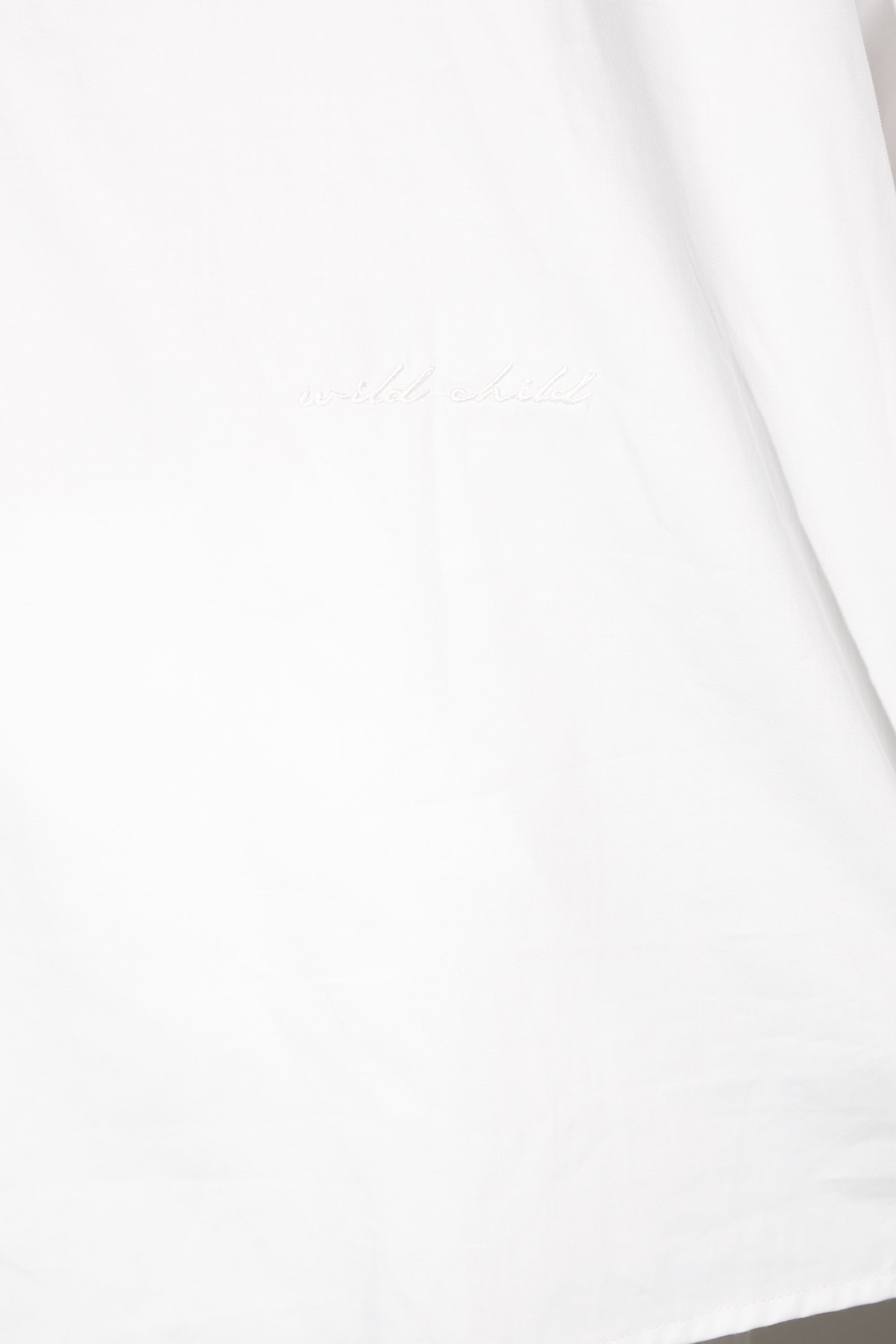 Wild Child White Oversized Shirt