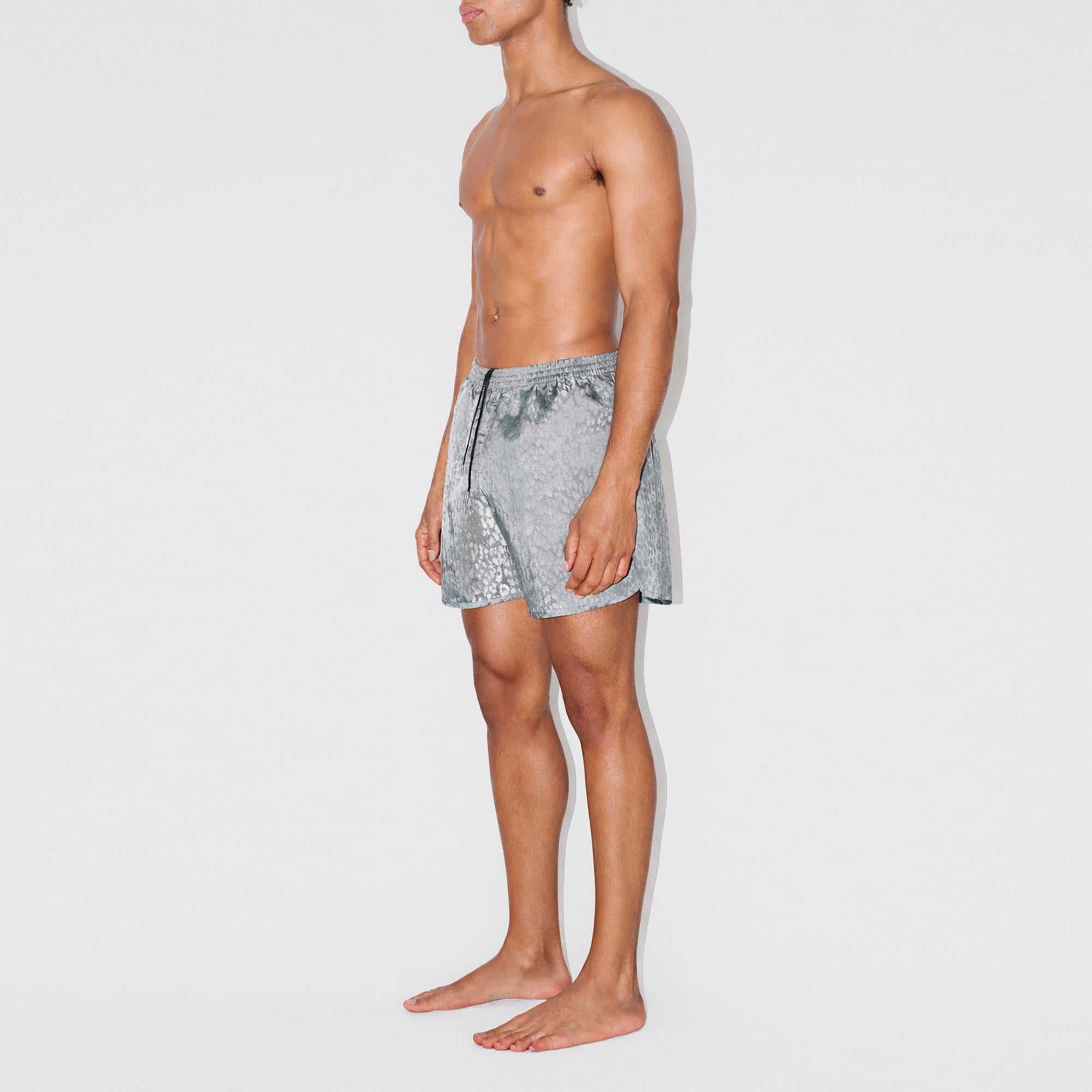 Leopard Space Active Swim Shorts