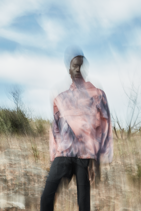 Ombre Short Poncho