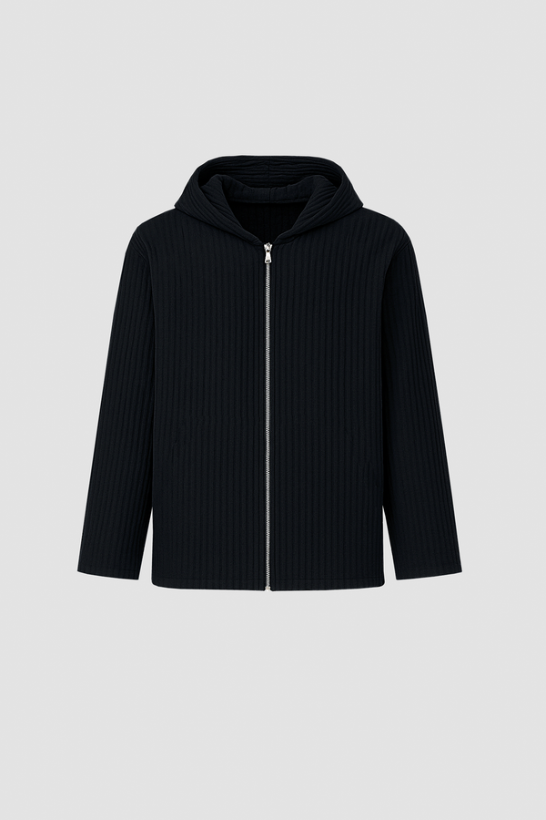 AirCloud Black Zip Hoodie
