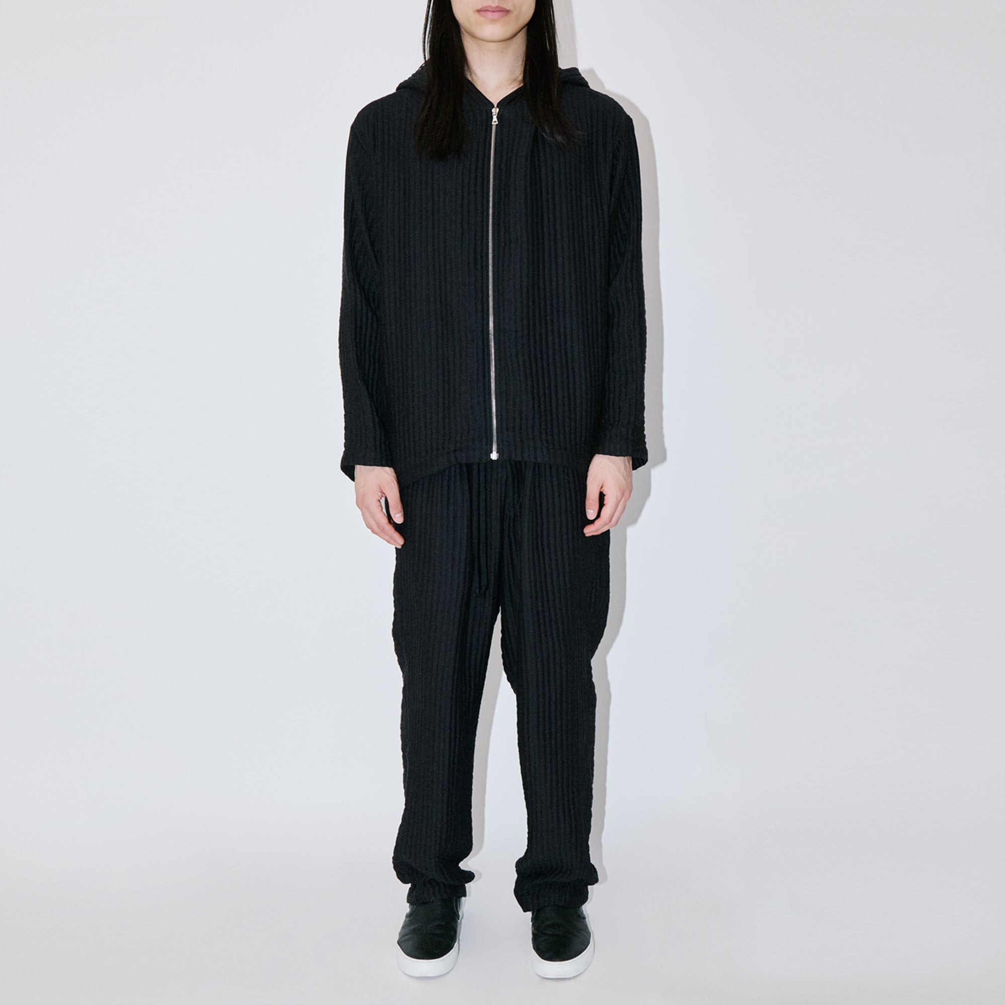 AirCloud Black Zip Hoodie