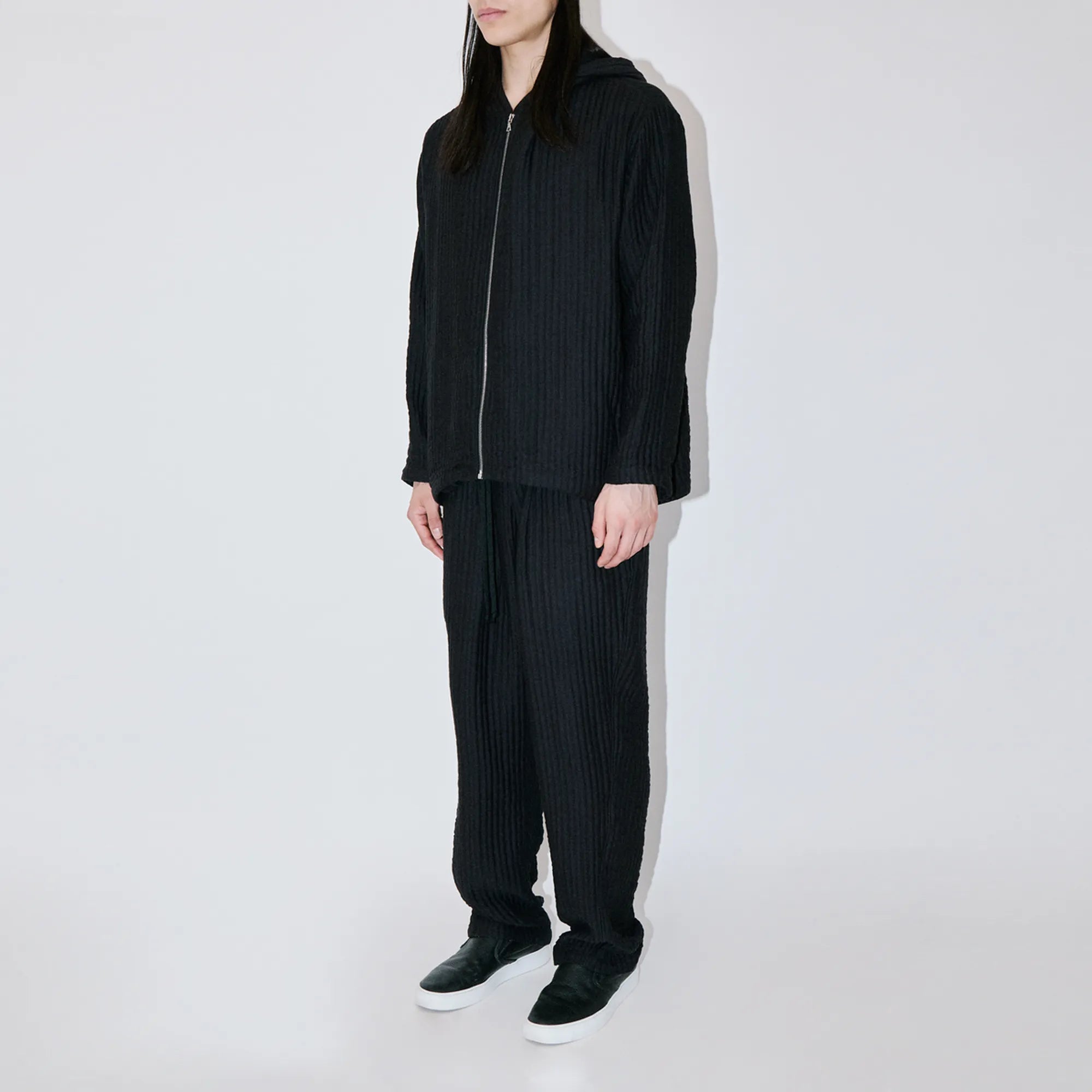 AirCloud Black Zip Hoodie