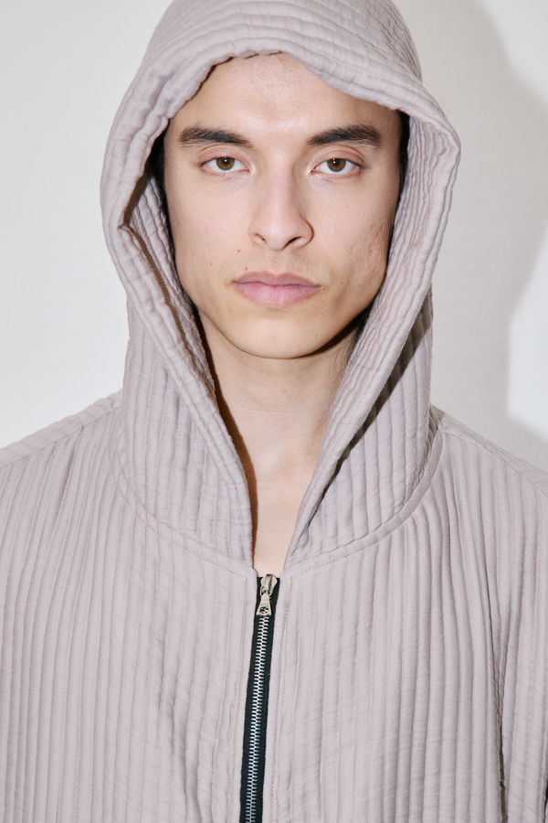 AirCloud Taupe Zip Hoodie