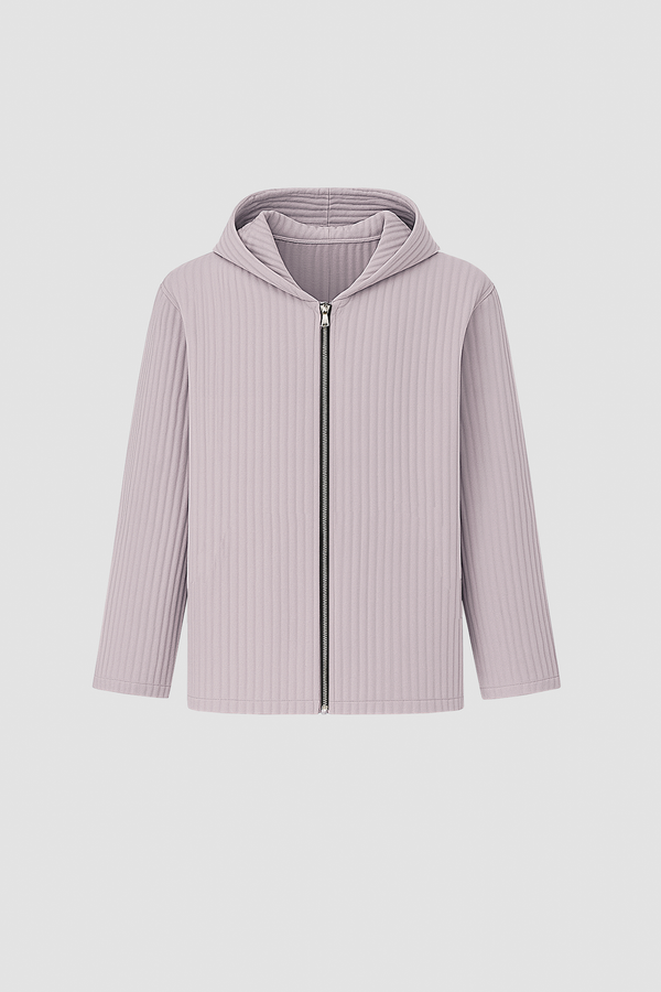 AirCloud Taupe Zip Hoodie