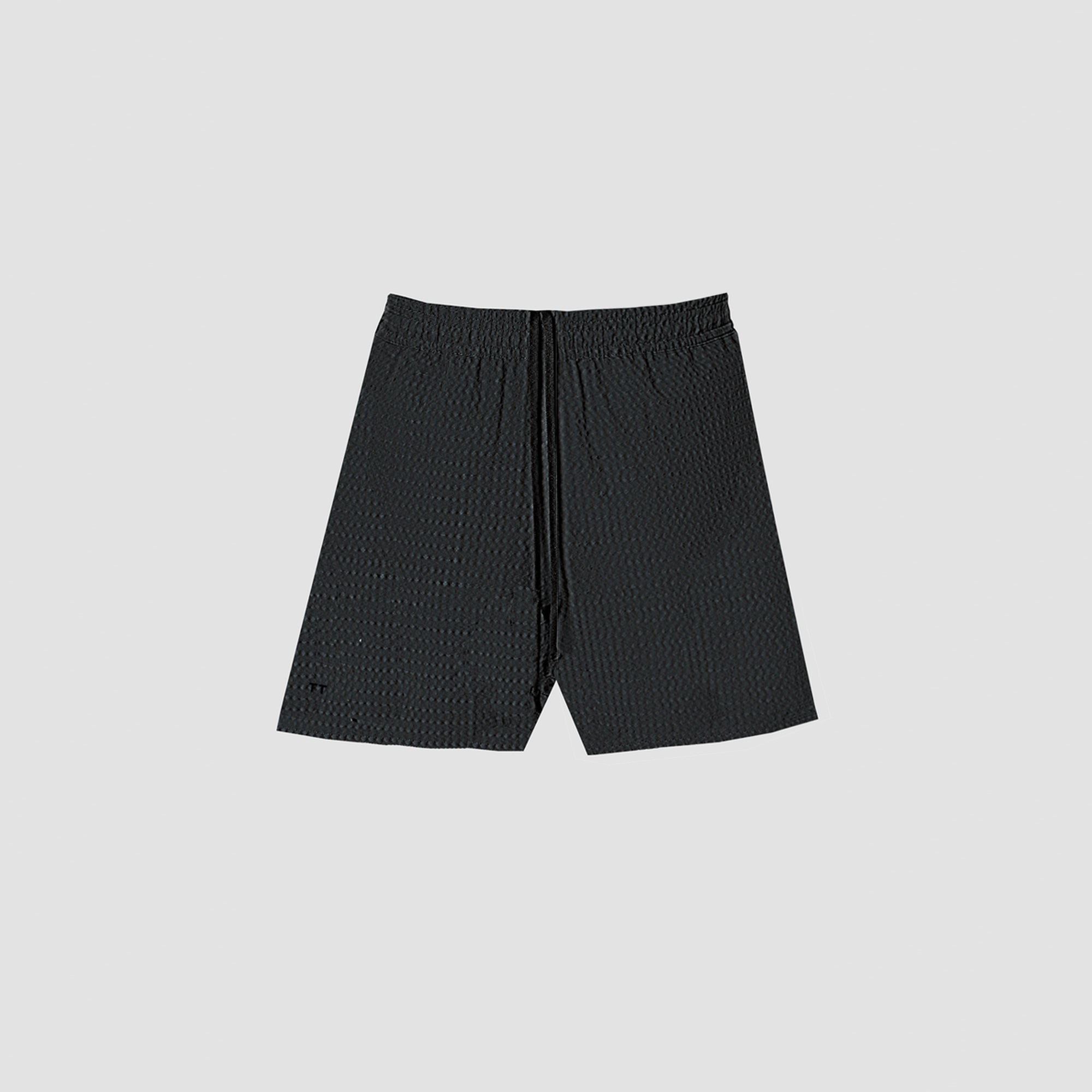 AirFlow Black Cotton Lounge Shorts
