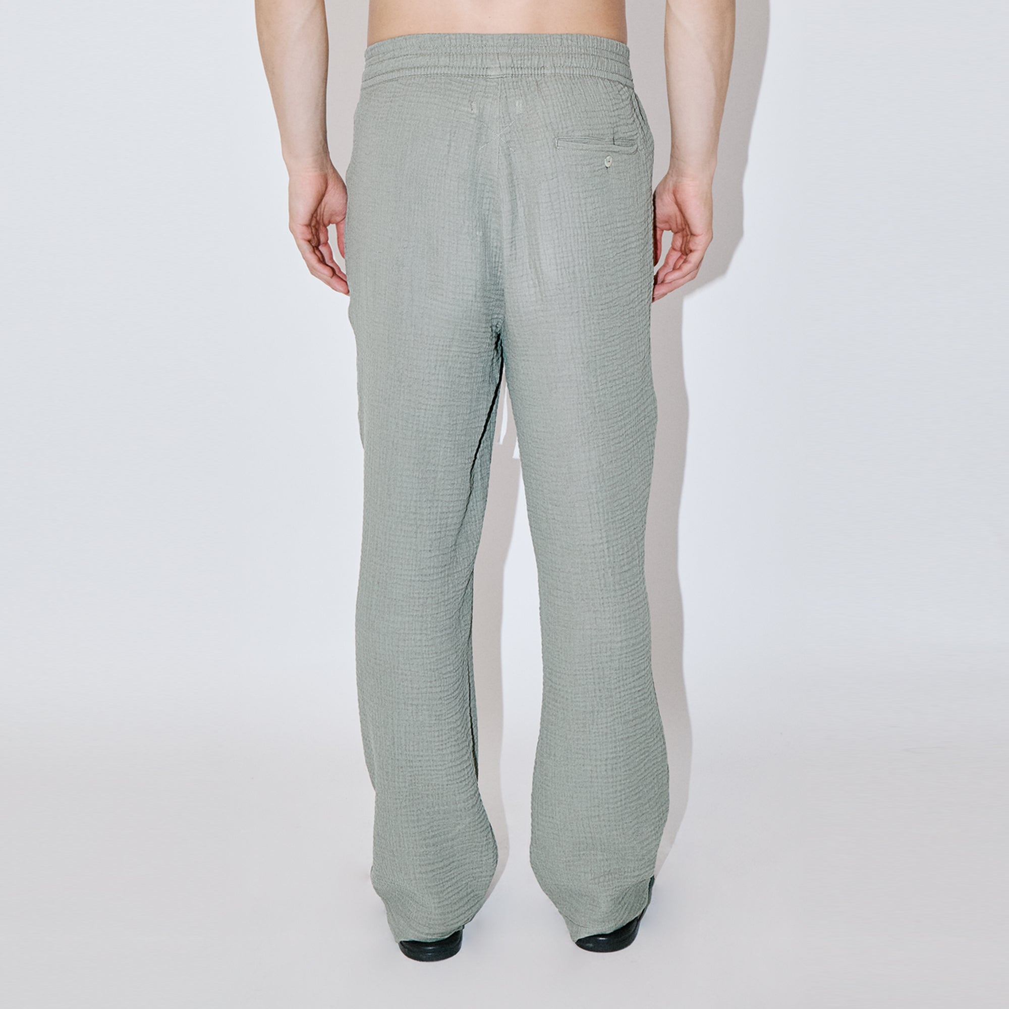AngelWeave Almond Green Gauze Lounge Pants