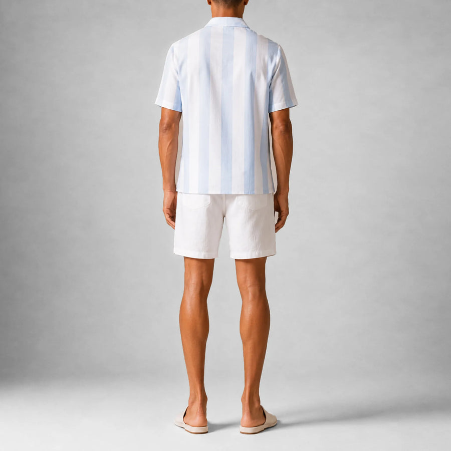 Big Sky Stripes Cotton Voile