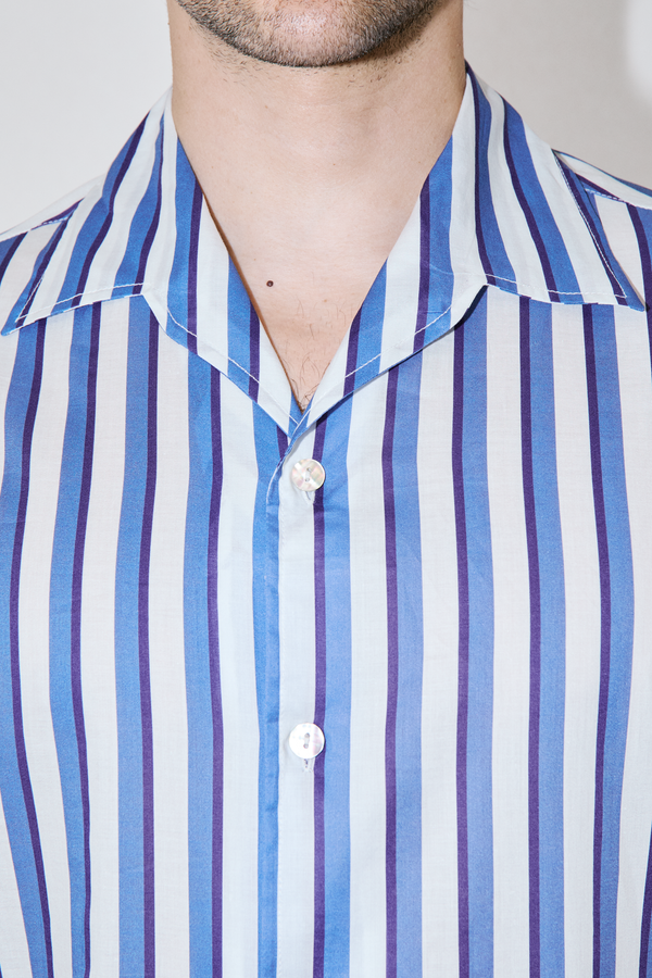BreathAir Dutch Blue Pin Classic Short Sleeve Shirt