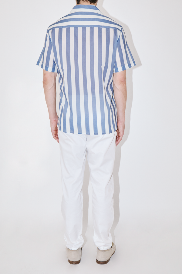 BreathAir Sky Stripe Classic Short Sleeve Shirt