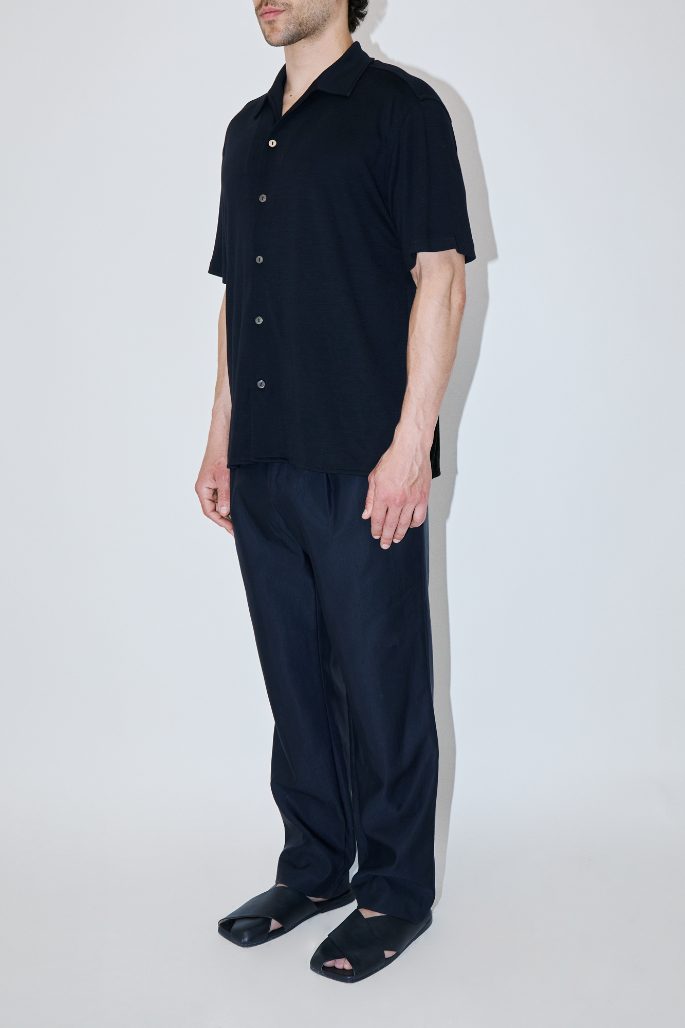 WinterLite Black Classic Short Sleeve Shirt