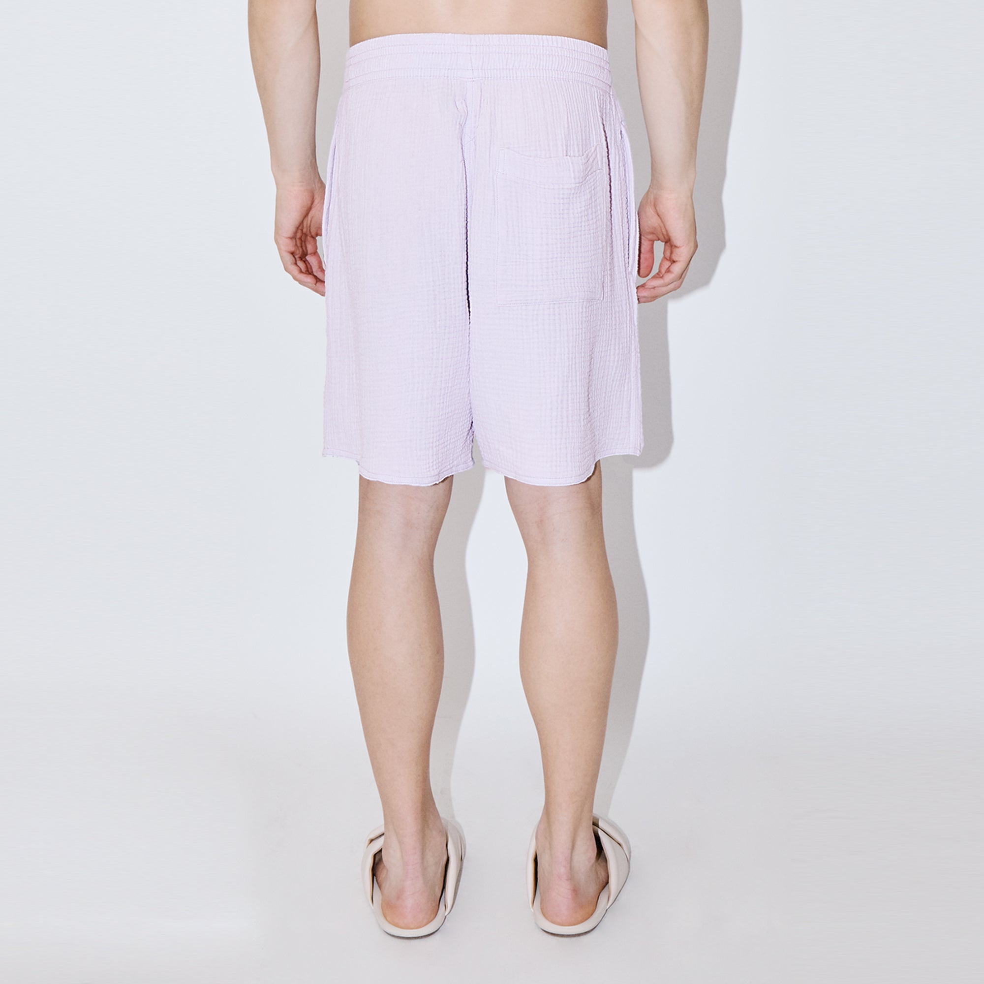 AngelWeave Lavender Gauze Lounge Shorts