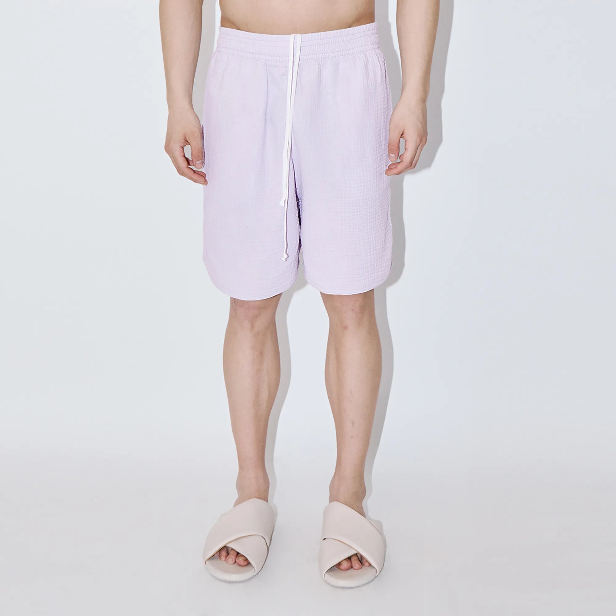 AngelWeave Lavender Gauze Lounge Shorts