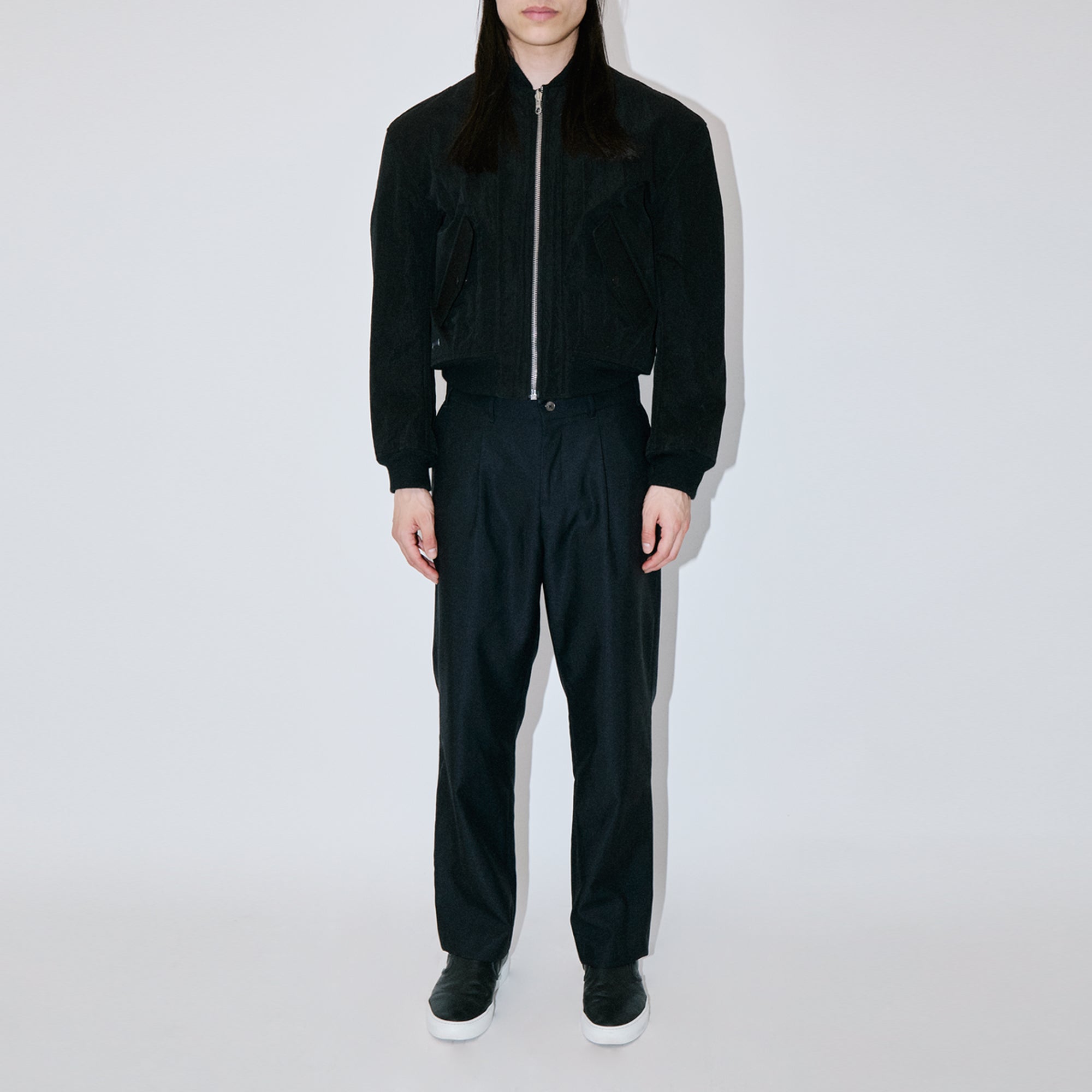 HeavyProtect Black Bomber Jacket