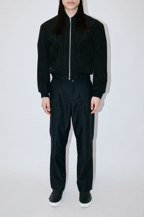 HeavyProtect Black Bomber Jacket