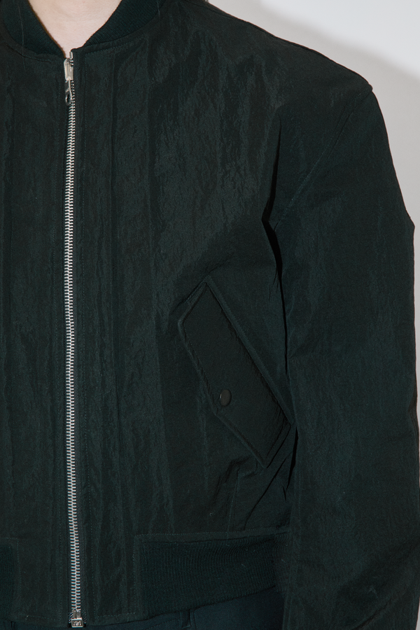 HeavyProtect Black Bomber Jacket