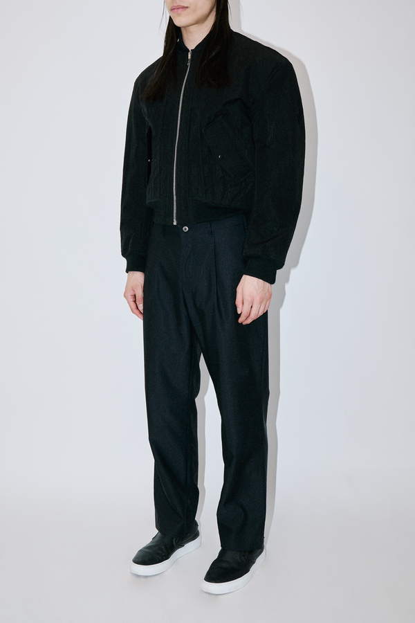 HeavyProtect Black Bomber Jacket