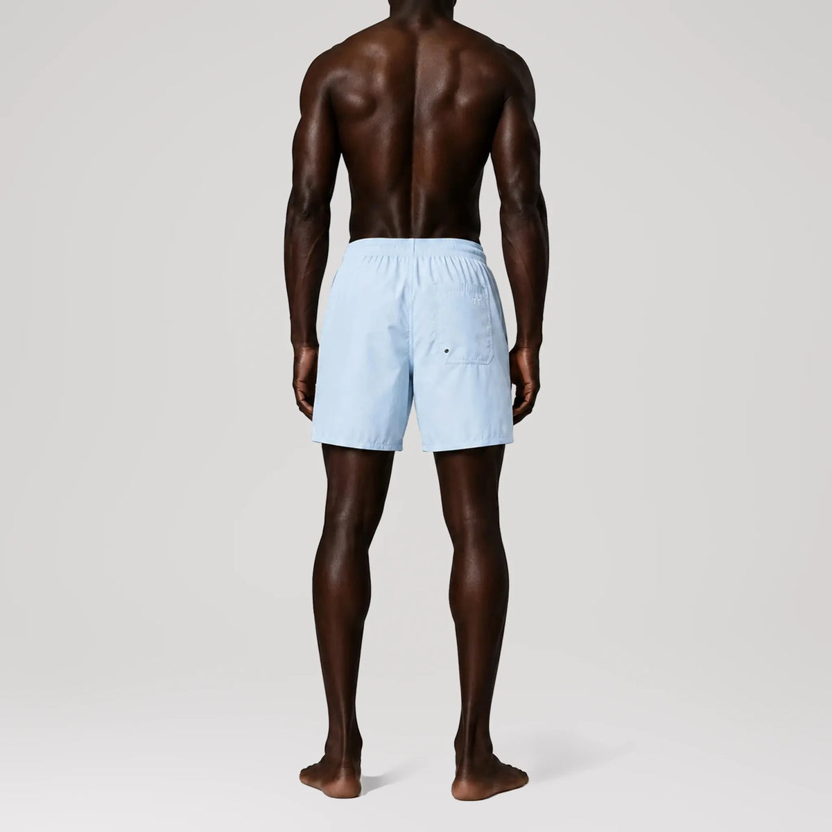 Maillot de bain Regular AquaSilk Sky Blue, vue de dos