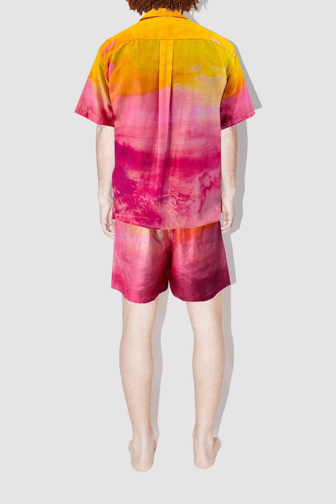 GizaFine Bliss Satin Resort Shirt