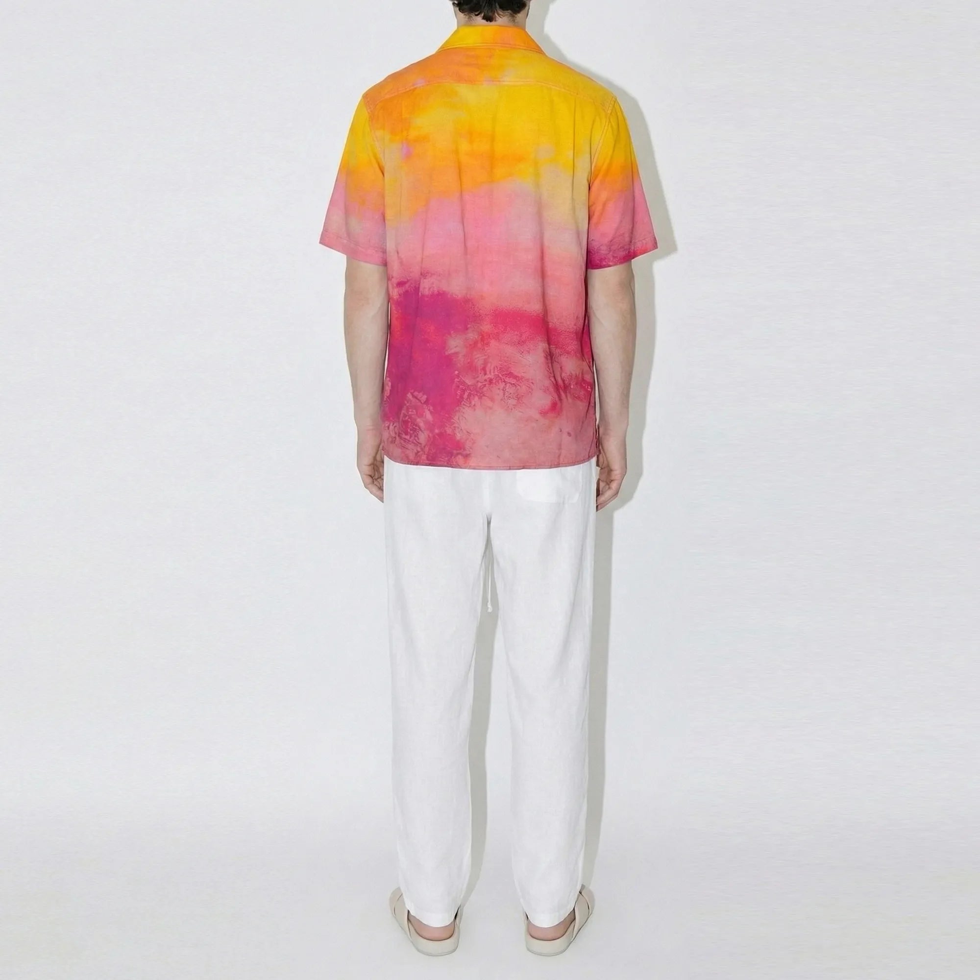 GizaFine Bliss Satin Resort Shirt