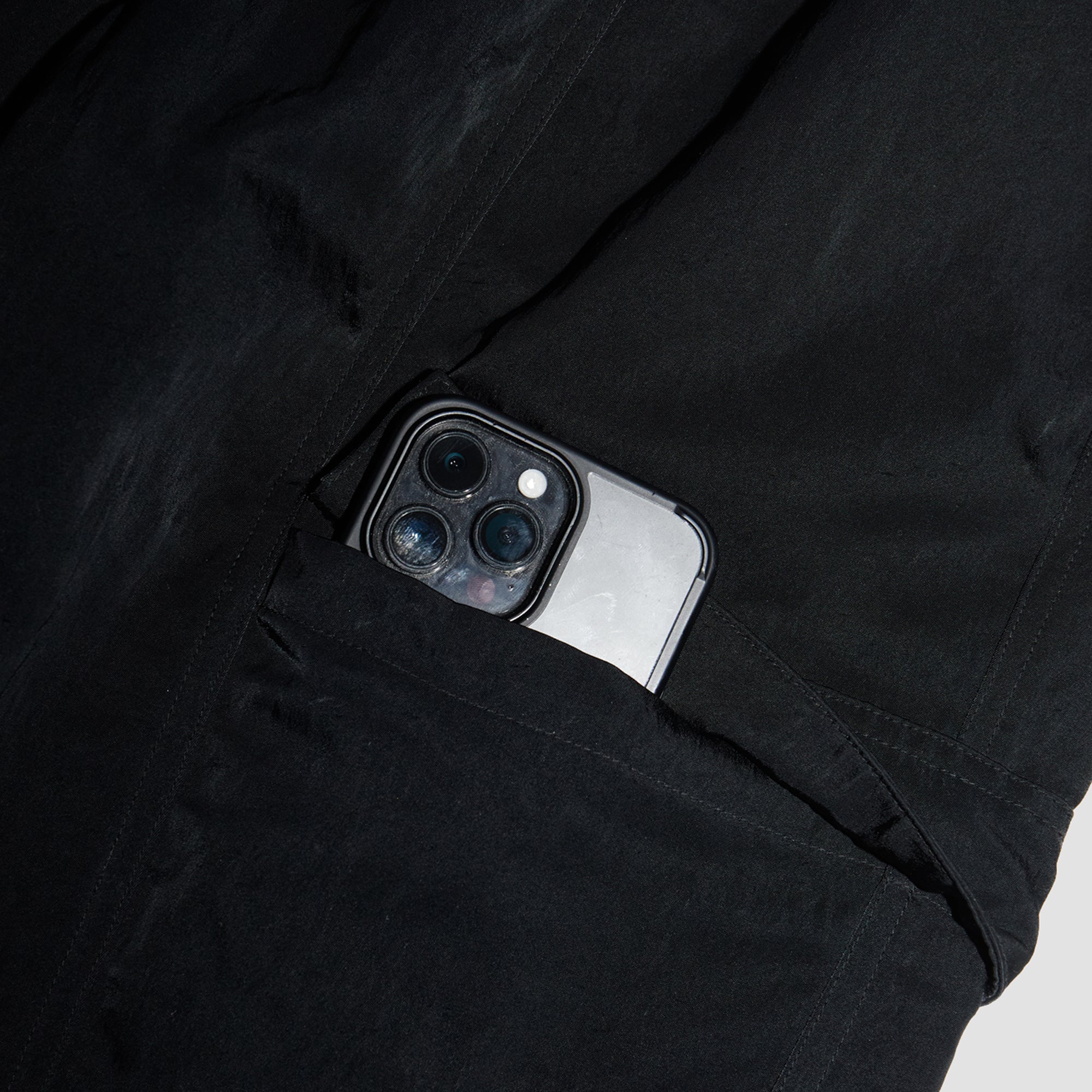 HeavyProtect Black Cargo Pants