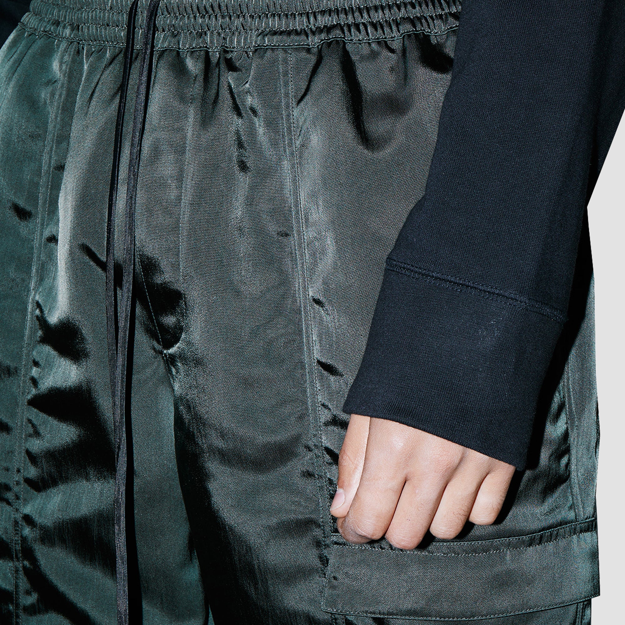 HeavyProtect Army Green Cargo Pants