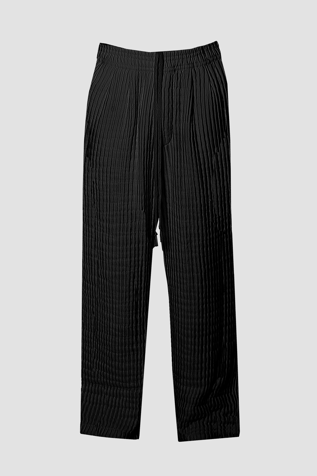 AirCloud BLACK COTTON LOUNGE PANTS