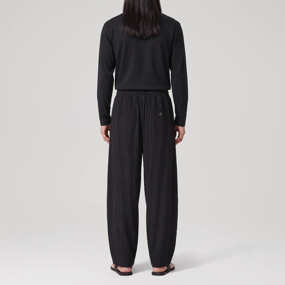 Pantalon lounge AirCloud Black, vue de dos