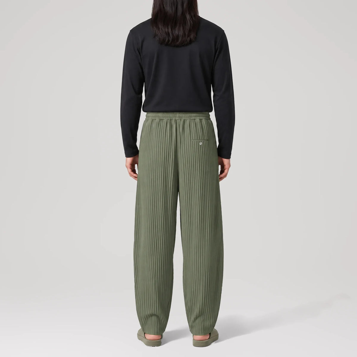 AirCloud Khaki Lounge Pants, back view