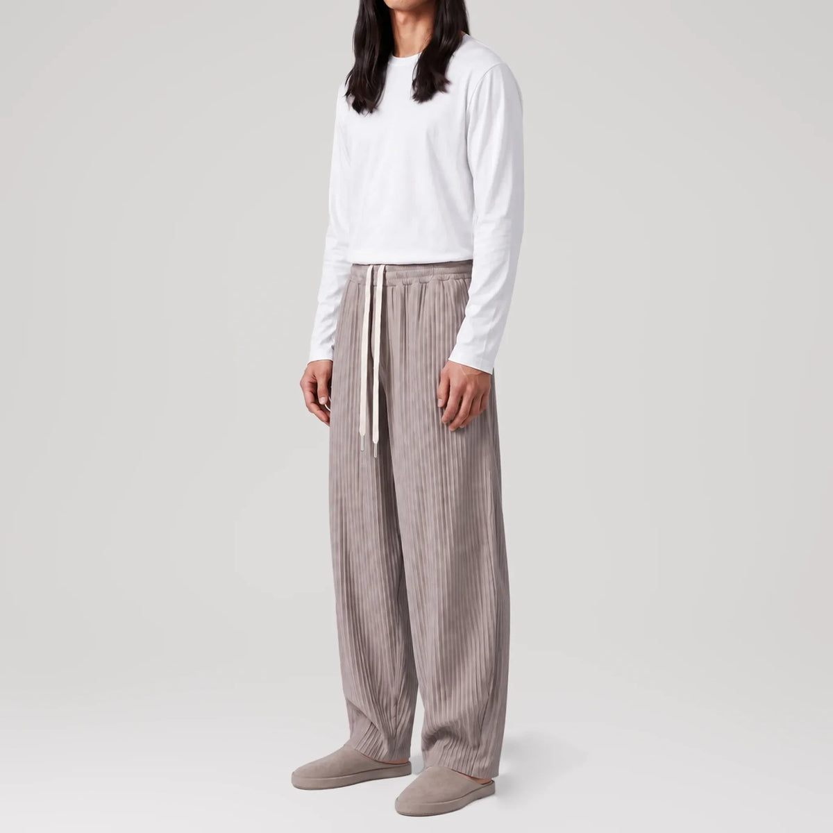 AirCloud Taupe Lounge Pants, side view