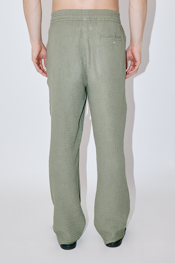 AngelWeave Khaki Gauze Lounge Pants
