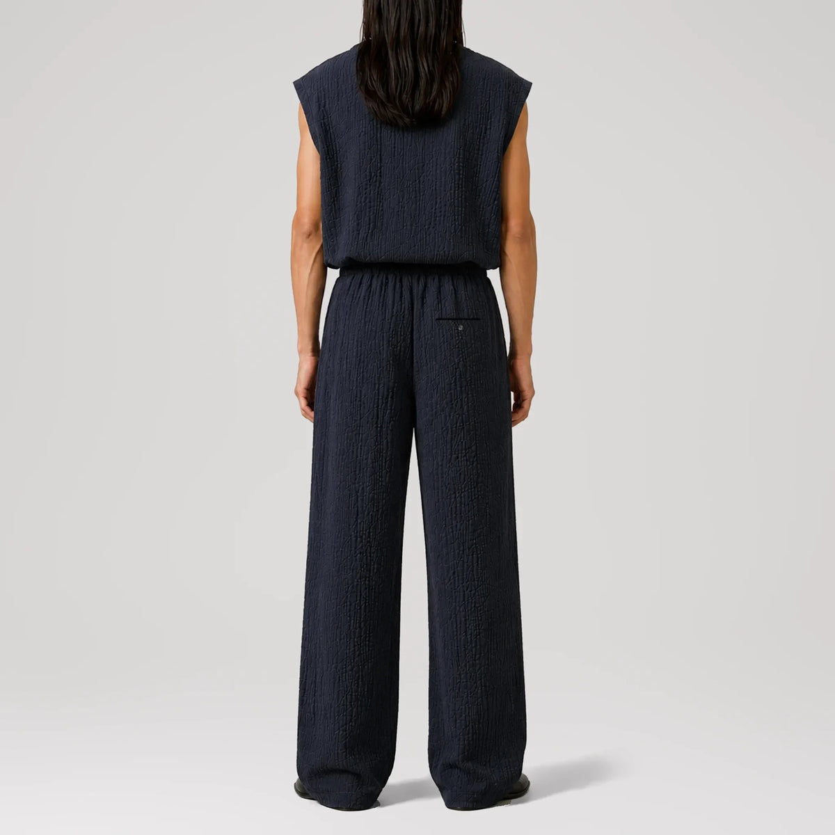 AngelWeave Midnight Gauze Lounge Pants, back view
