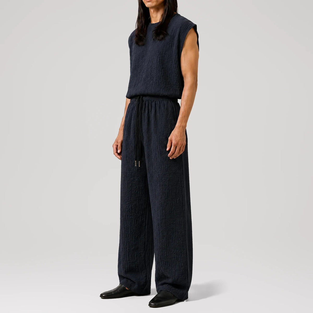 AngelWeave Midnight Gauze Lounge Pants, side view