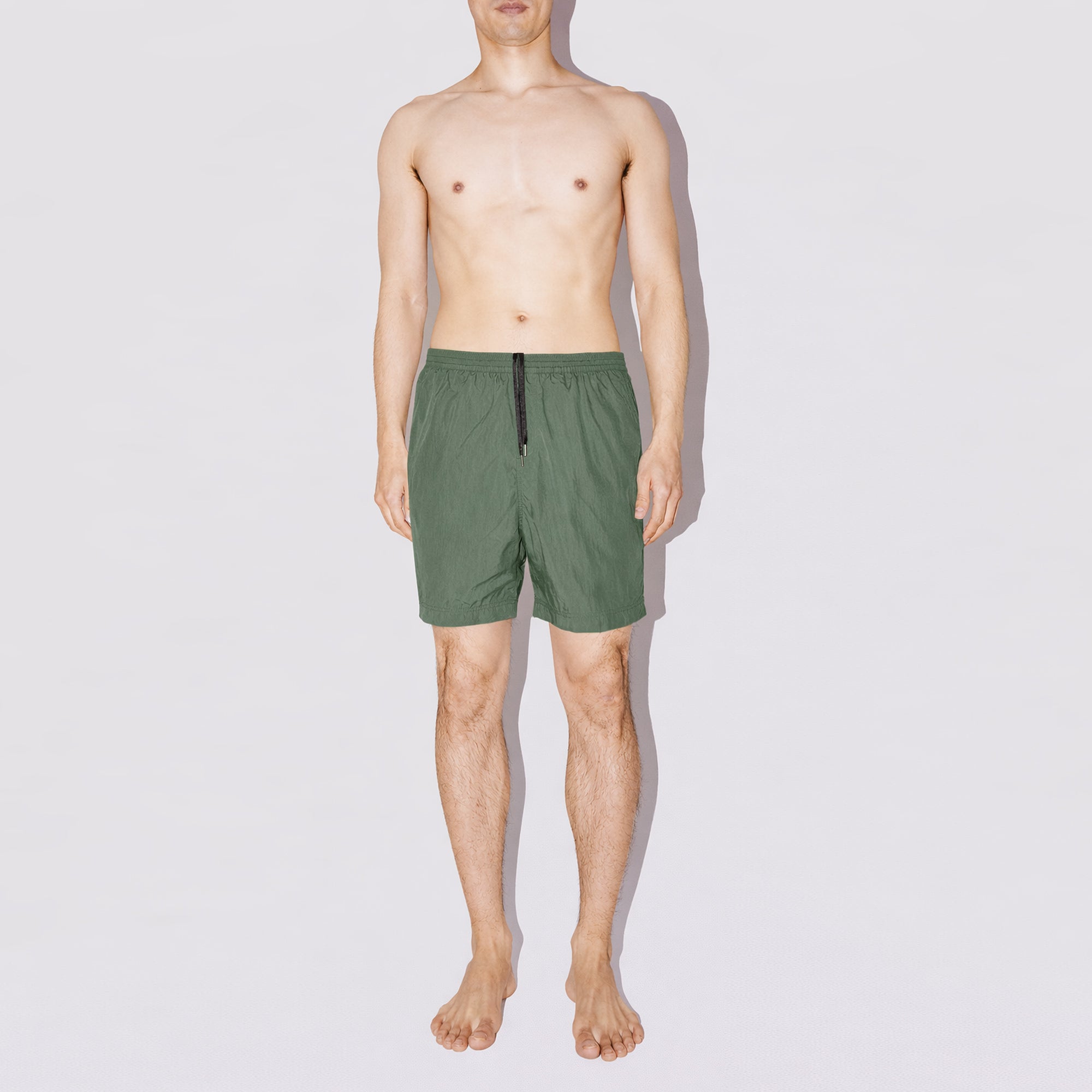 AquaSilk Khaki Classic Swim Shorts