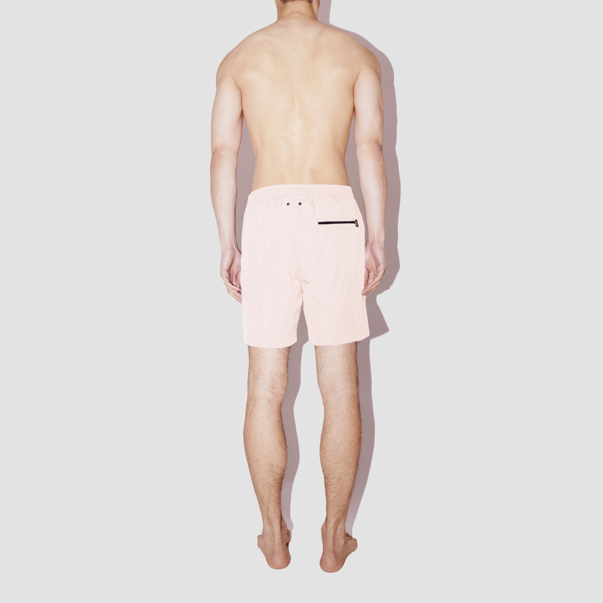 AquaSilk Pale Pink Classic Swim Shorts