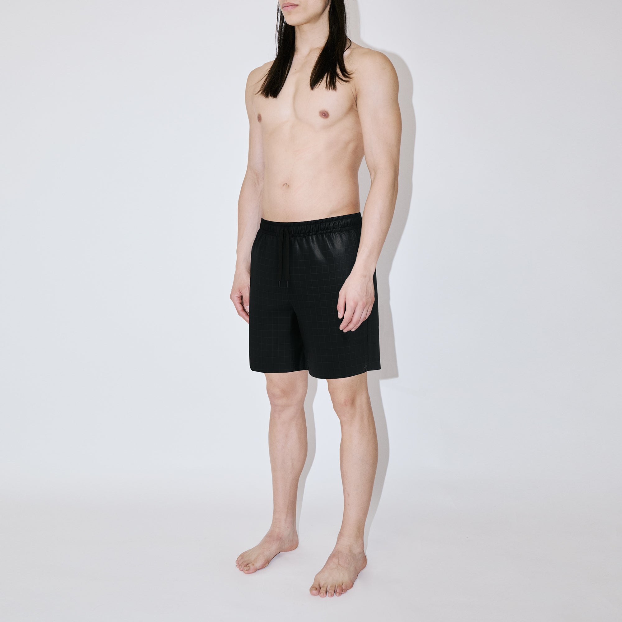 NoirGrid Classic Swim Shorts