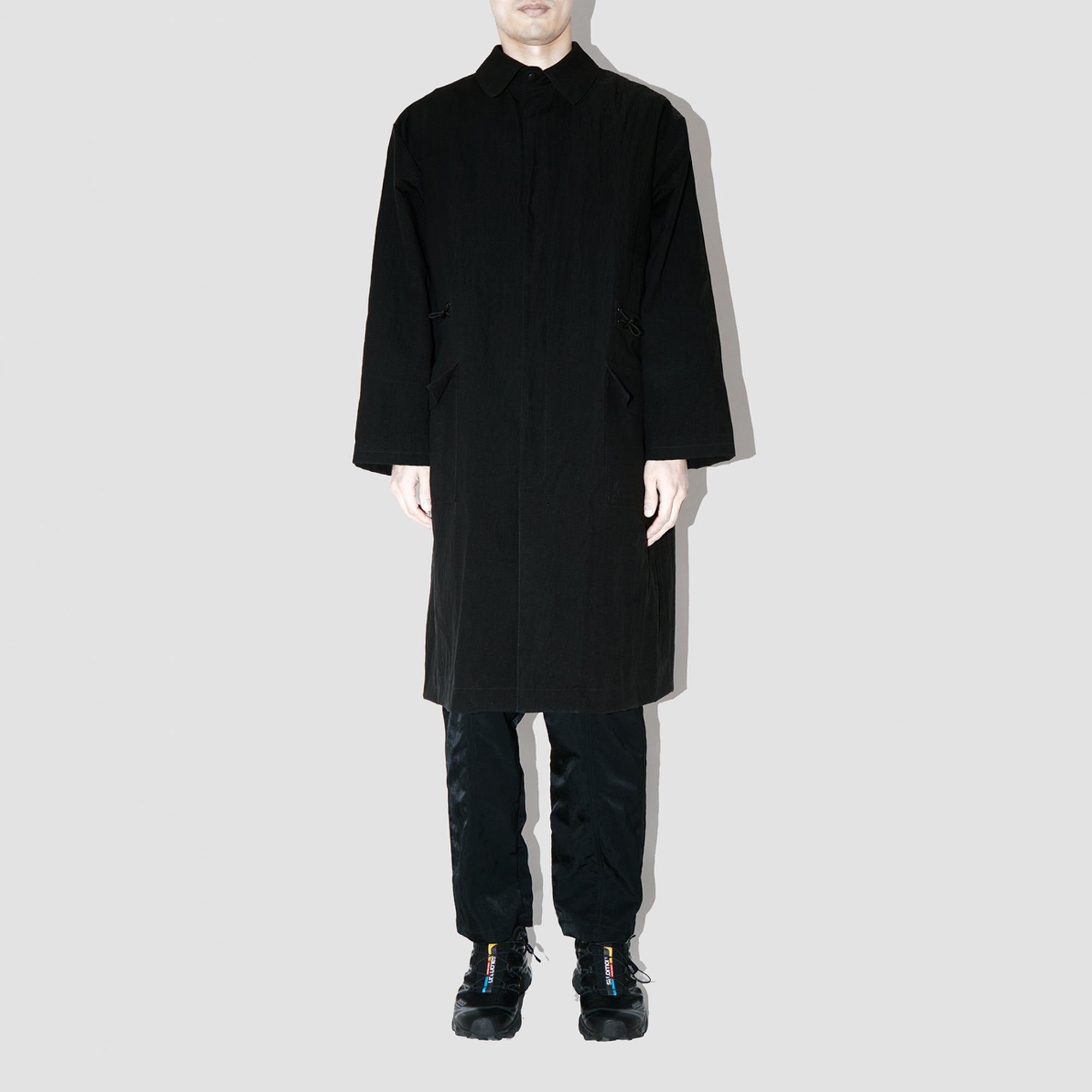 HeavyProtect Black Trench Coat