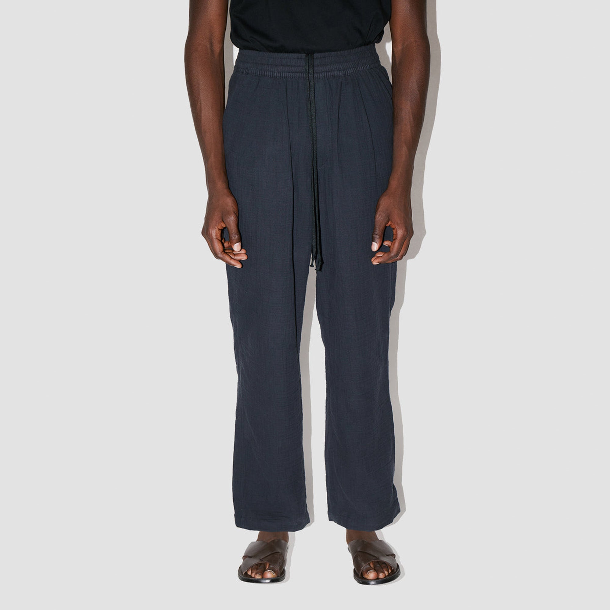 AngelWeave Dark Navy Gauze Lounge Pants