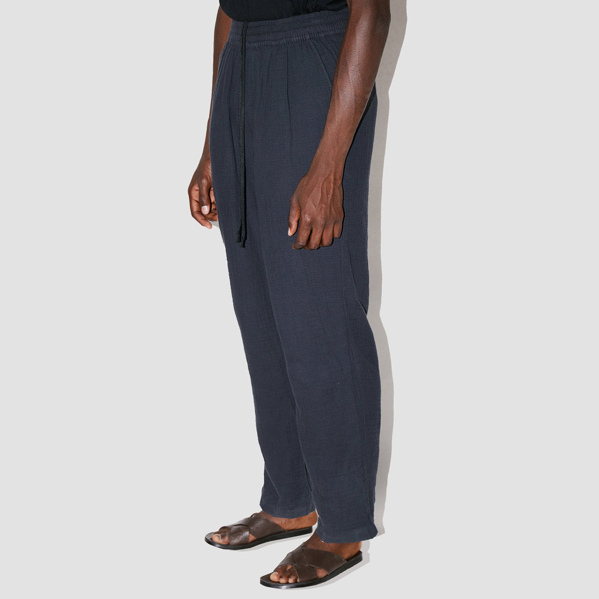 AngelWeave Dark Navy Gauze Lounge Pants