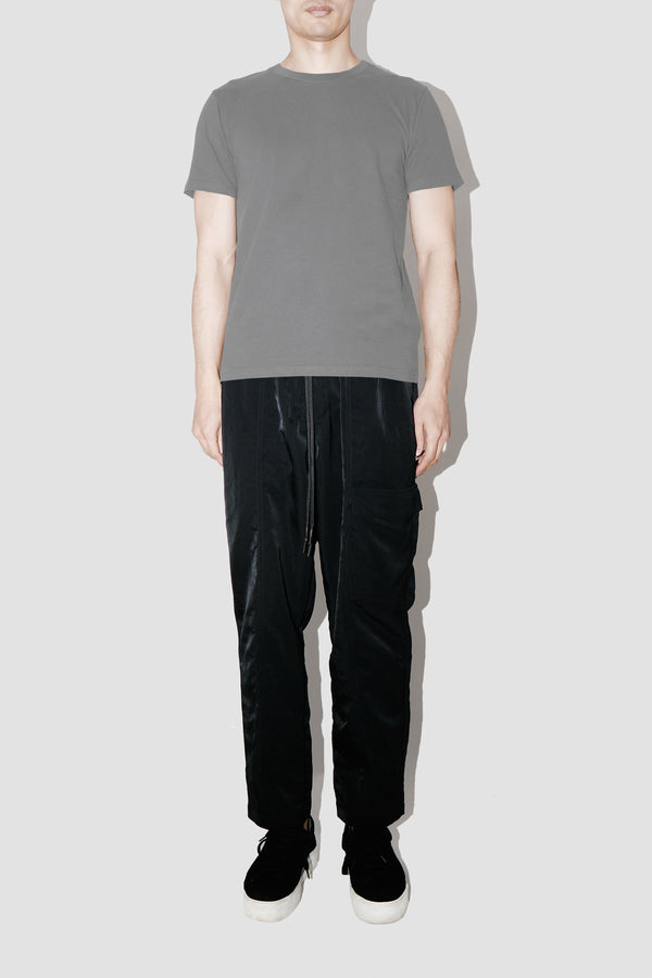 Taupe Raw Edges Oversized T-Shirt