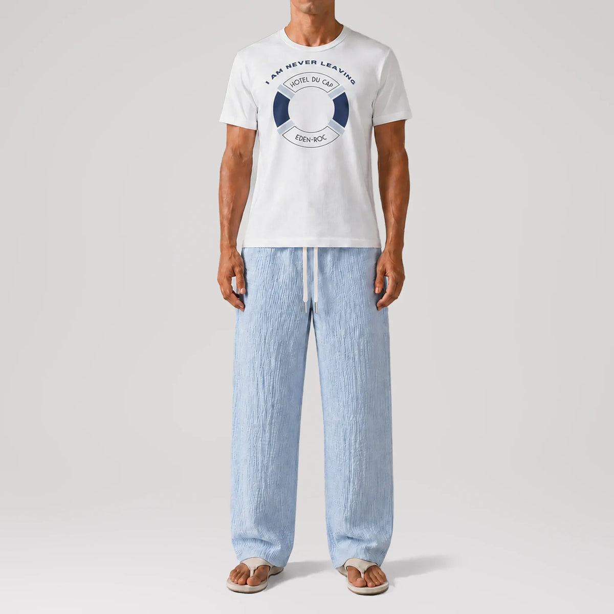 Eden-Roc "I Am Never Leaving" T-Shirt, front view