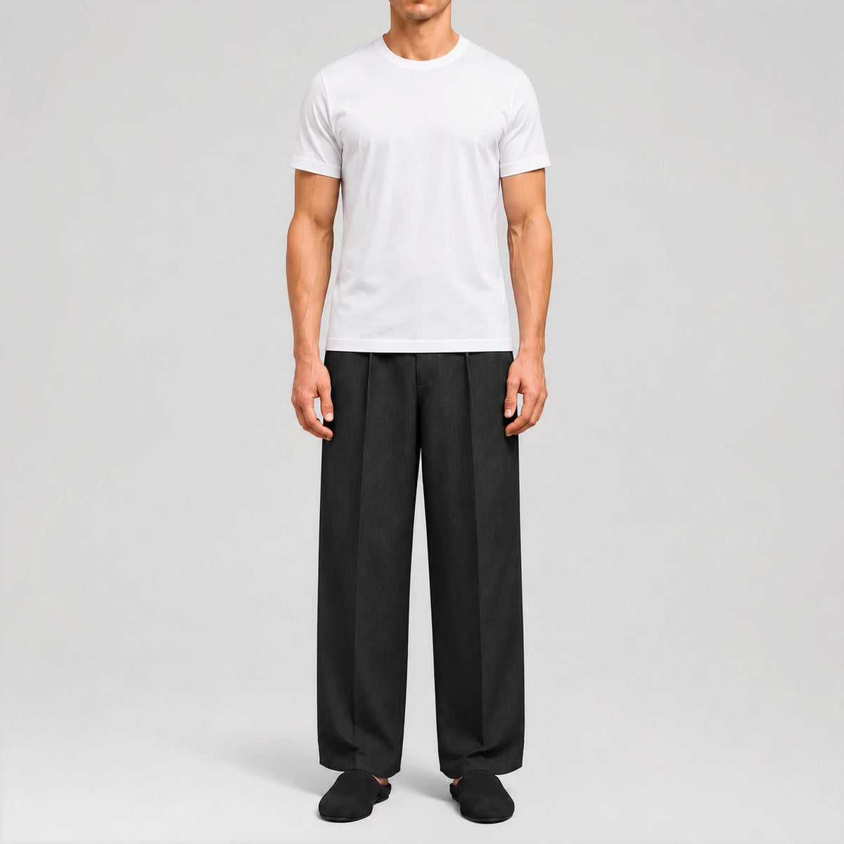 ShoreCotton White Classic T-Shirt, front view