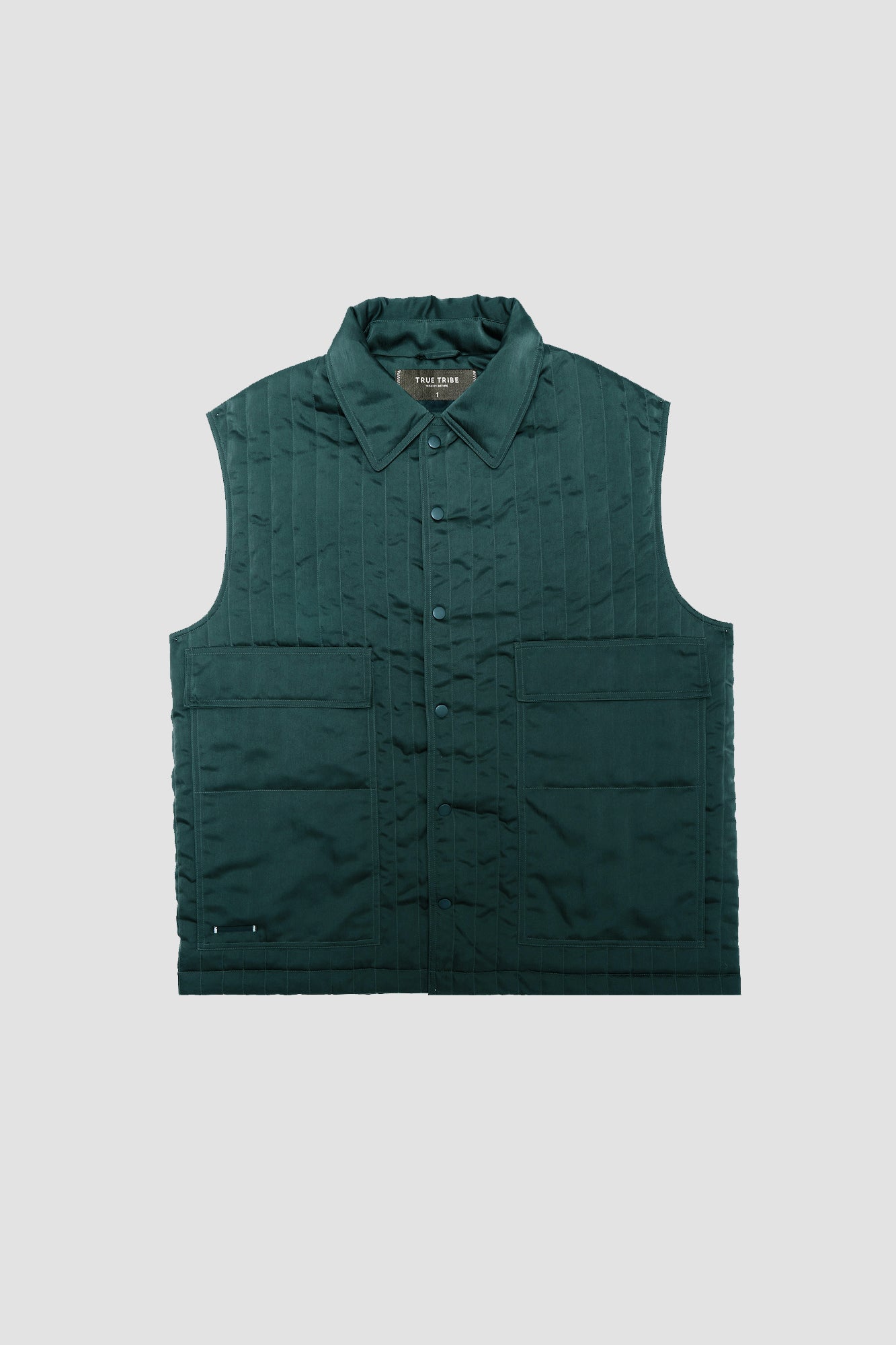 HeavyProtect Army Green Quilted Jacket