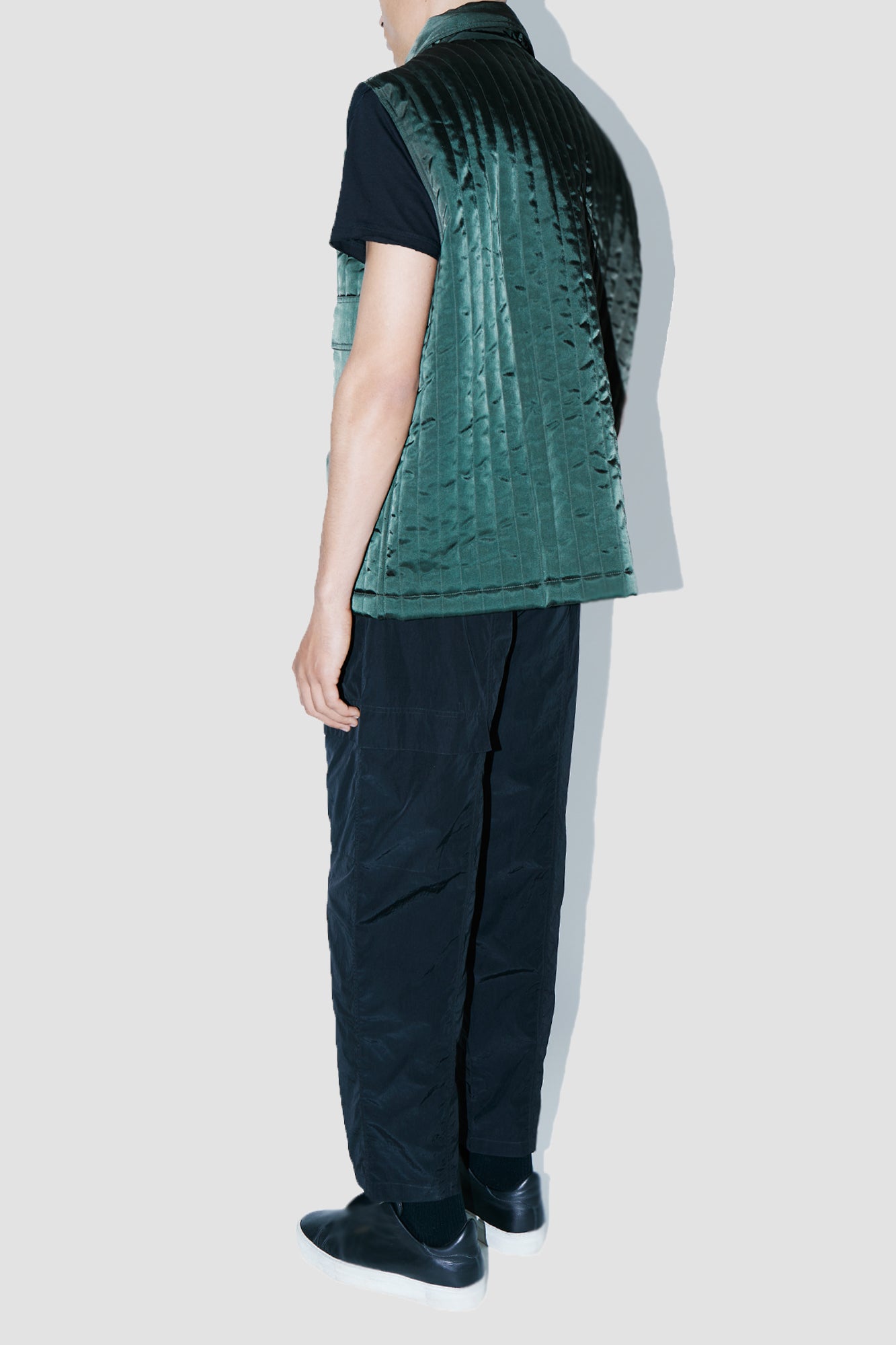 HeavyProtect Army Green Quilted Jacket