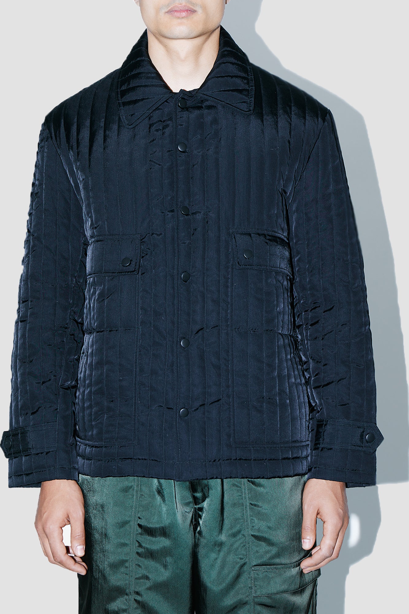 HeavyProtect Black Quilted Jacket