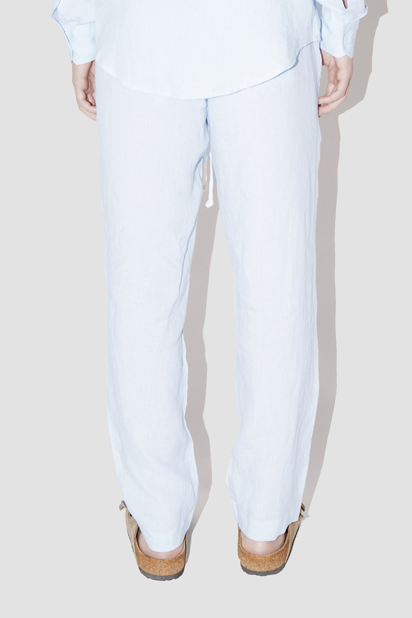 Pantalon de survêtement en satin noir